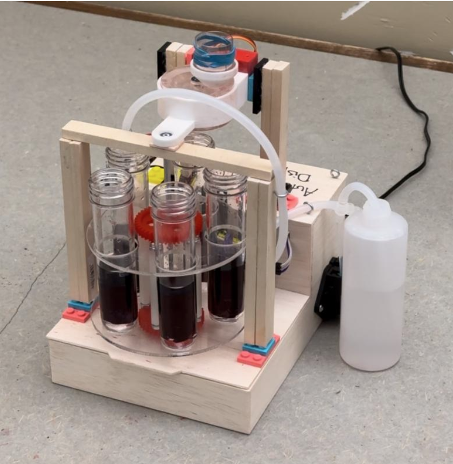 Automated Powder and Liquid Dispenser