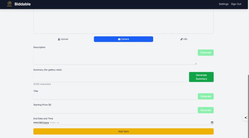 Online Bidding Platform